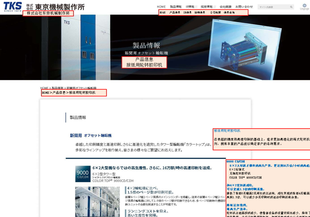 WEBページ翻訳
